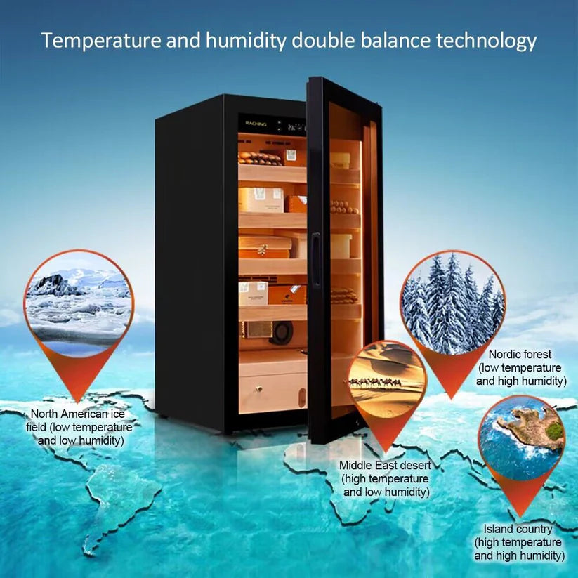 Raching MA50 Climate Control Electric Humidor [400 Cigars]