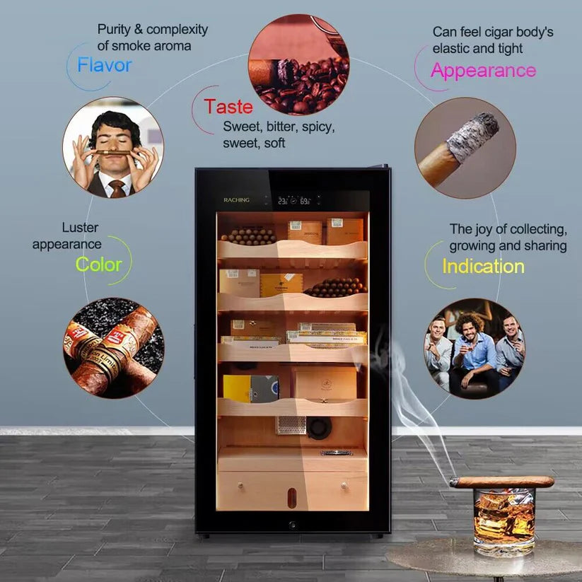 Raching MA50 Climate Control Electric Humidor [400 Cigars]