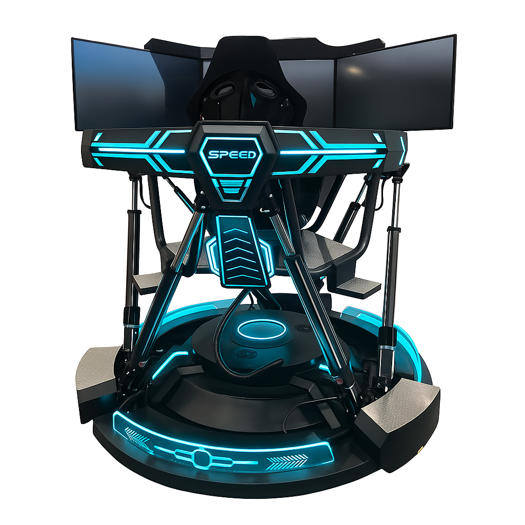 NeonVector Apex-XR Motion Racing Simulator